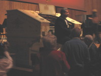 Dennis James after concert