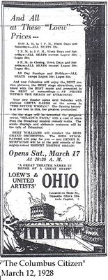 "The Columbus Citizen" - March 12, 1928