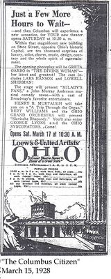 "The Columbus Citizen" - March 15, 1928